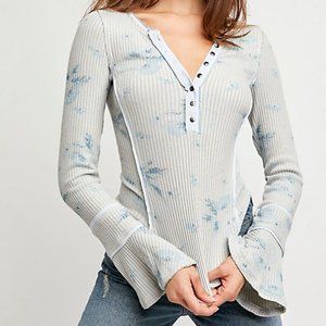 NEW! Free People Layer Me Henley Top